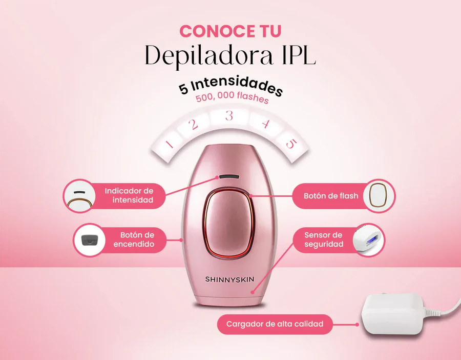 Depiladora permanente IPL ShinnySkin™