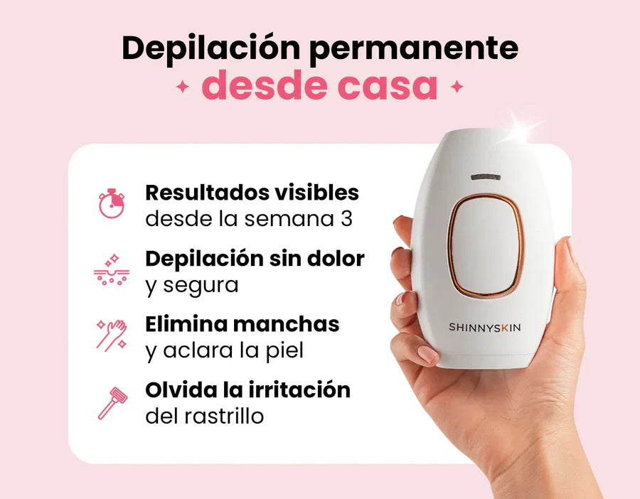 Depiladora permanente IPL ShinnySkin™