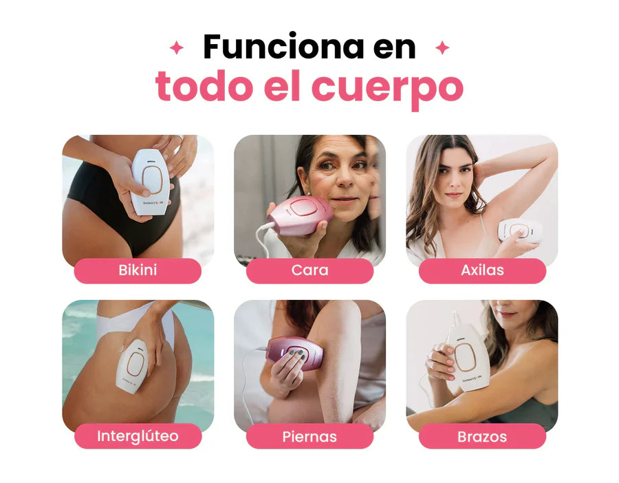 Depiladora permanente IPL ShinnySkin™