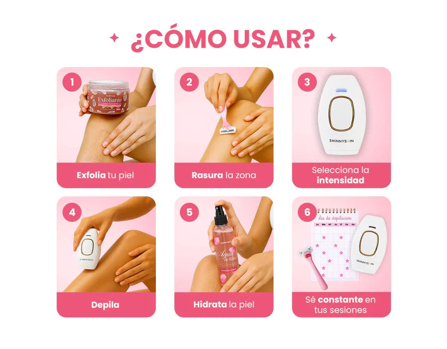 Depiladora permanente IPL ShinnySkin™