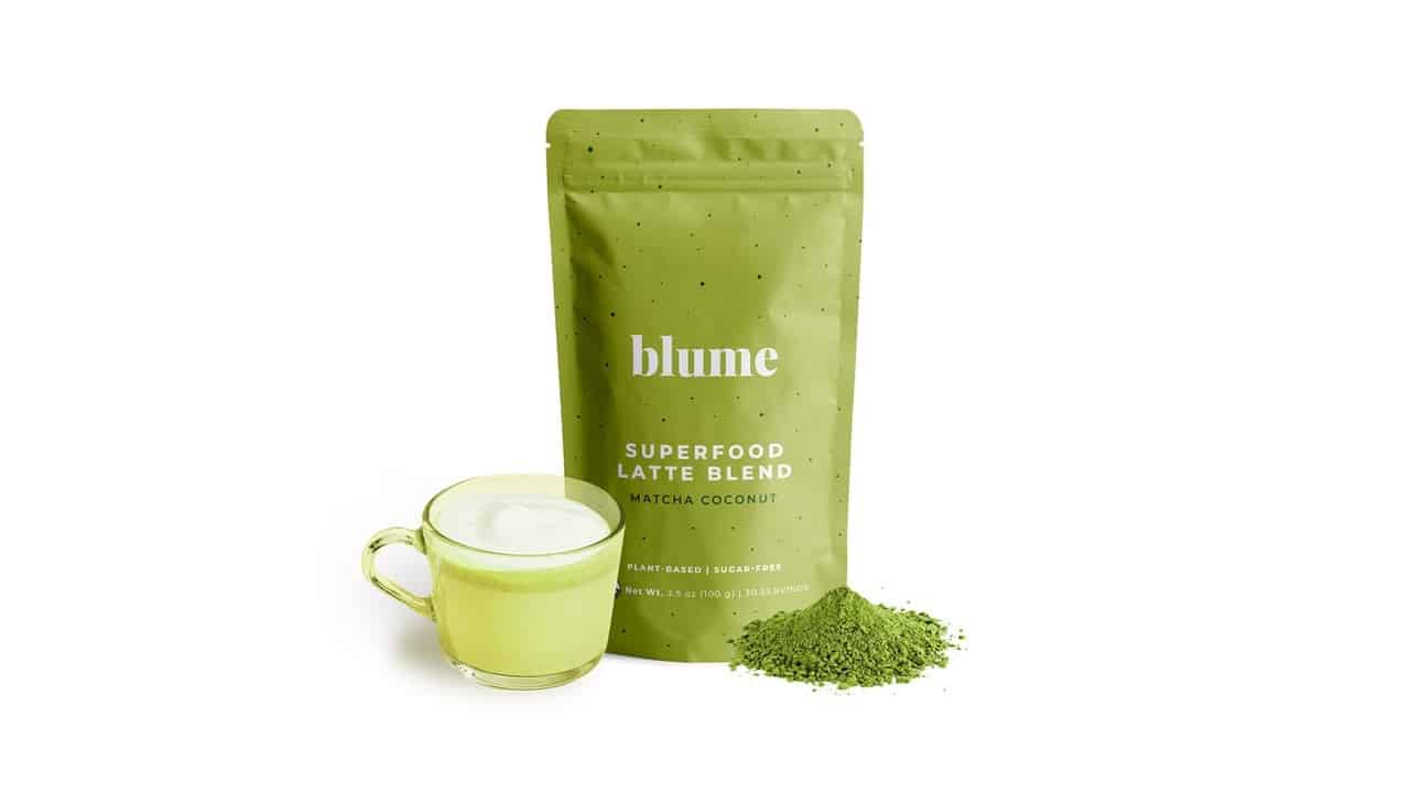 Blume Superfood Latte Matcha Green Tea Powder