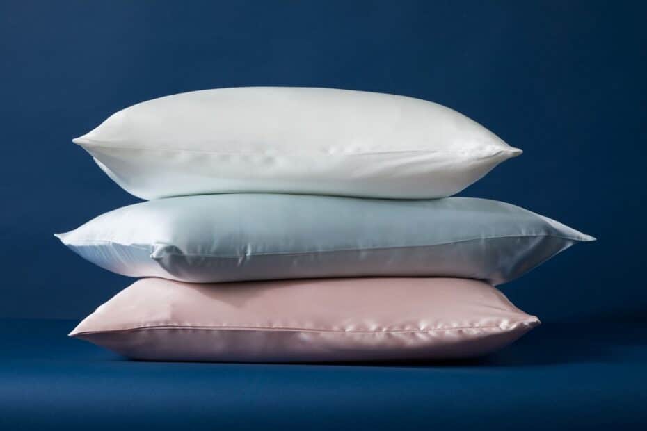 image of silk pillow