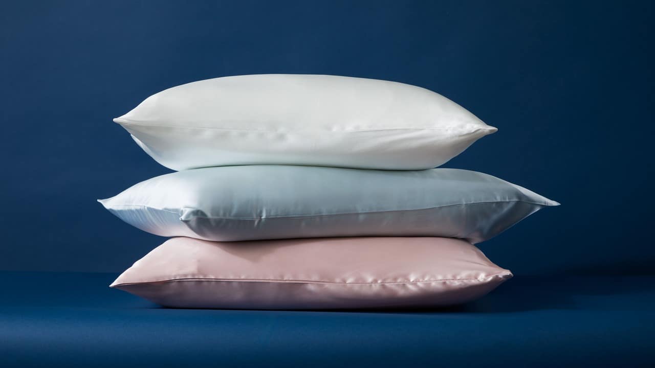 image of silk pillow